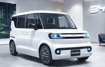 BYD показала крихітний електрокар: на одному заряді проїде до 320 км